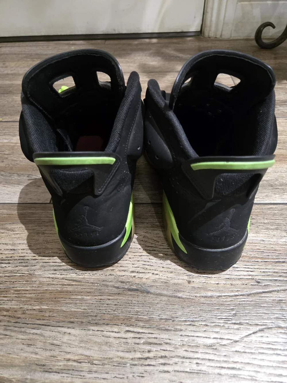 Jordan 6 Retro Black/Green Men's Basketball Shoes
